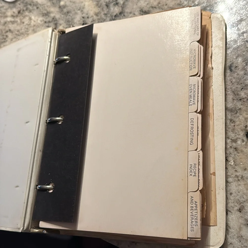 Vintage Microwave Cookbook Norelco